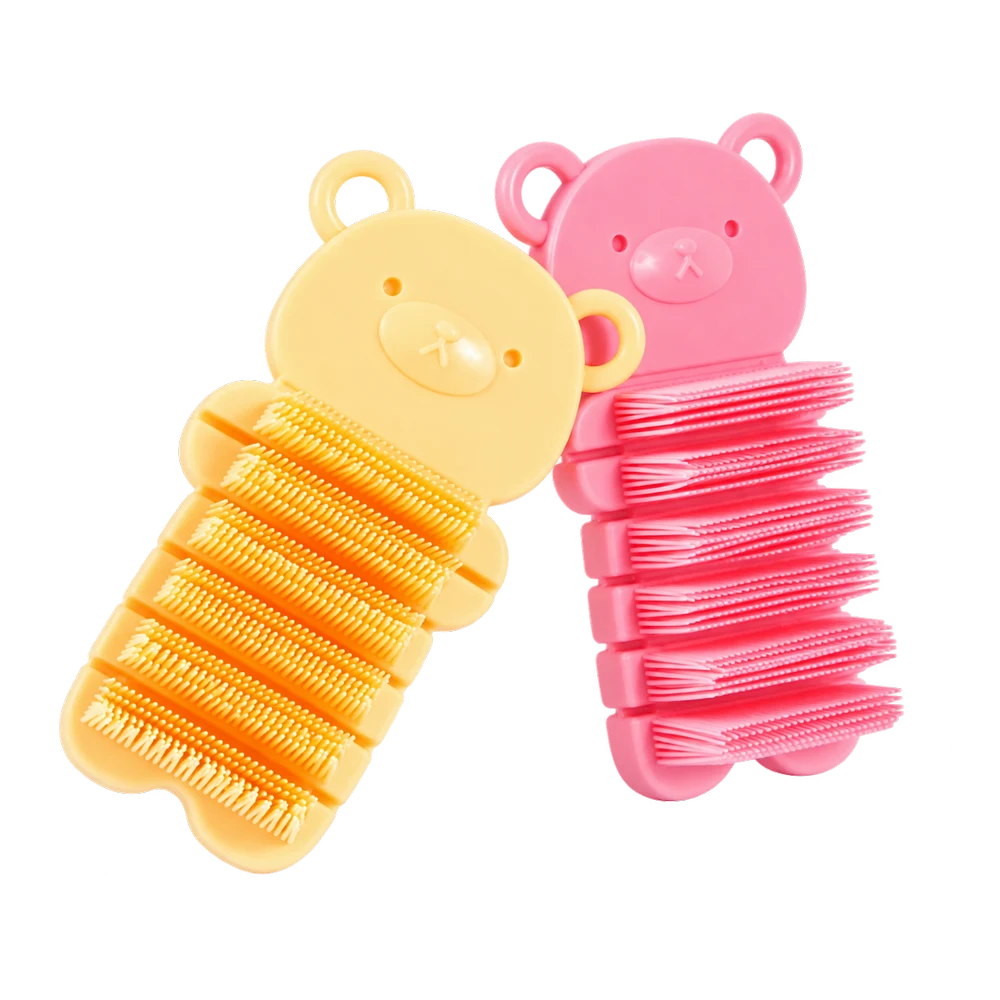 Bendable Cartoon Hand Cleaning Brush